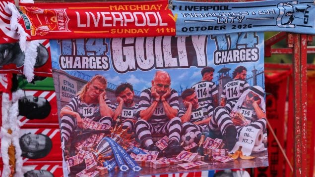 Anfield felrobbant a Manchester City ellen: „Csalók és bűnösök”