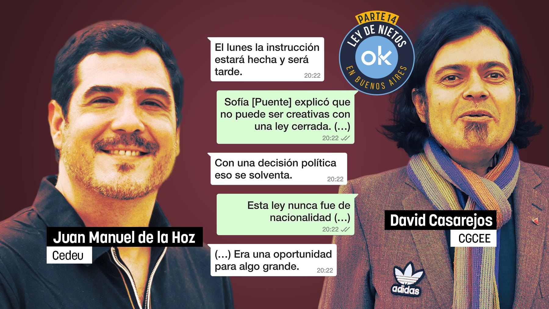 Los whatsapps que aceleraron la instrucción de Sofía Puente: Es la oportunidad para hacer algo grande
