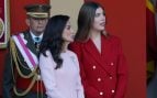 La infanta Sofía con la Reina Letizia en el Día de la Hispanidad