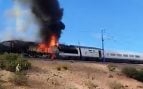 Un incendio en un AVE en Zaragoza obliga a cortar por completo la alta velocidad entre Madrid y Barcelona