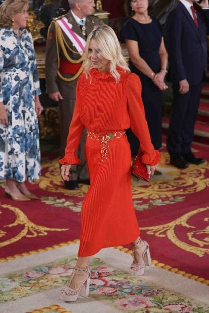 Eugenia Martínez de Irujo en el Palacio Real