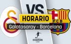 Galatasaray Barcelona horario