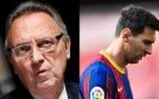 Gaspart arrea a Messi como nunca: «Que vaya con cuidado, el Barça está encima de su persona»