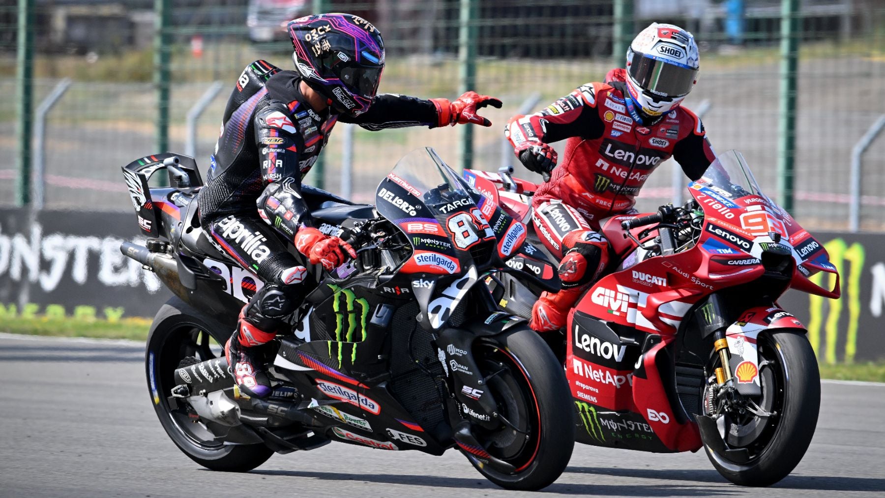 Martín vs Márquez: duelo de campeones por el título de MotoGP 10 años después