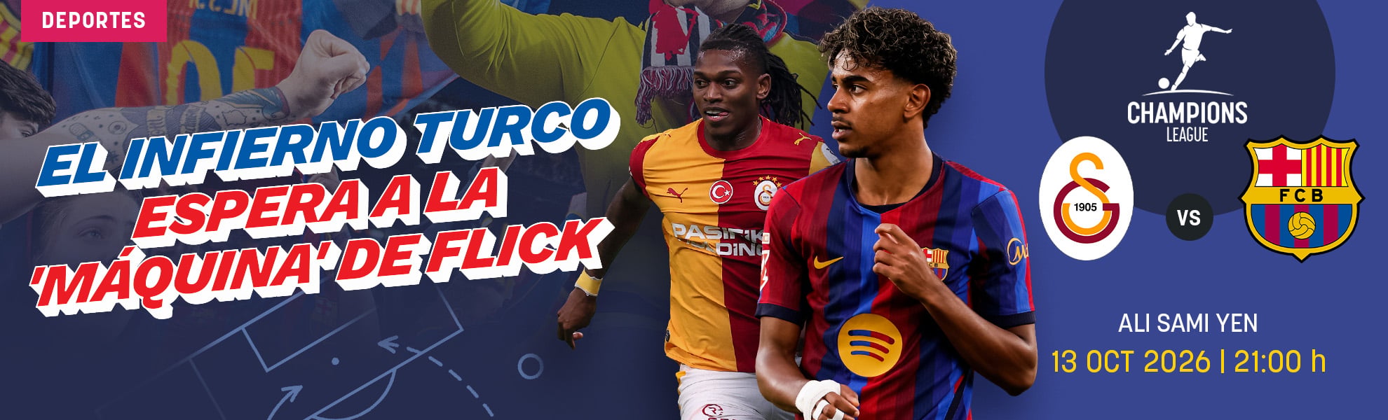 Galatasaray - Barcelona: el infierno turco espera a la
