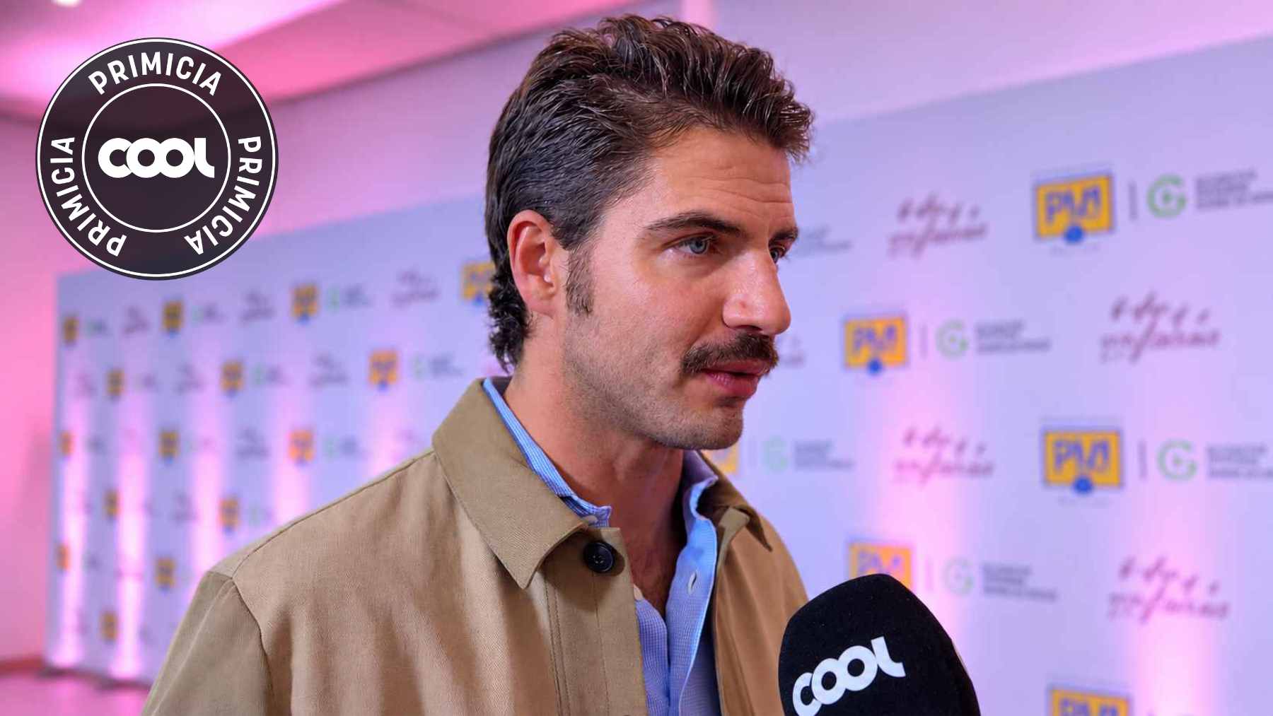Maxi Iglesias en un evento en Madrid. (Foto: COOL)
