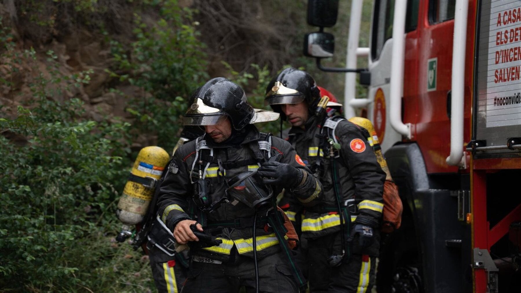 Los Bomberos buscan contrarreloj a Rami, el niño de 12 años con autismo que desapareció hace 9 días en Granollers