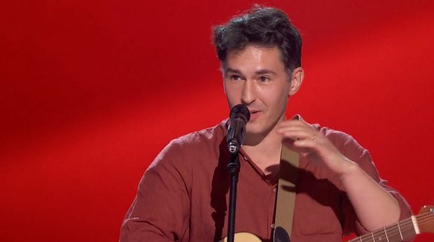 Sean, participante de 'La Voz'. (Mediaset)
