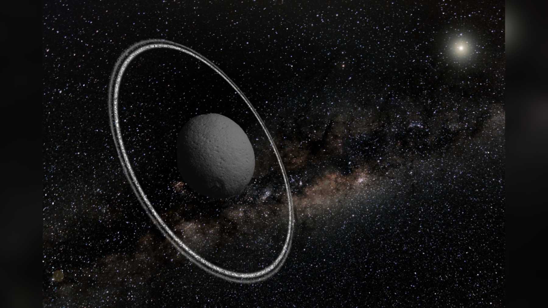 Los científicos no dan crédito: el telescopio James Webb descubre que los anillos de Chariklo están cambiando en sentidos opuestos en apenas unos años