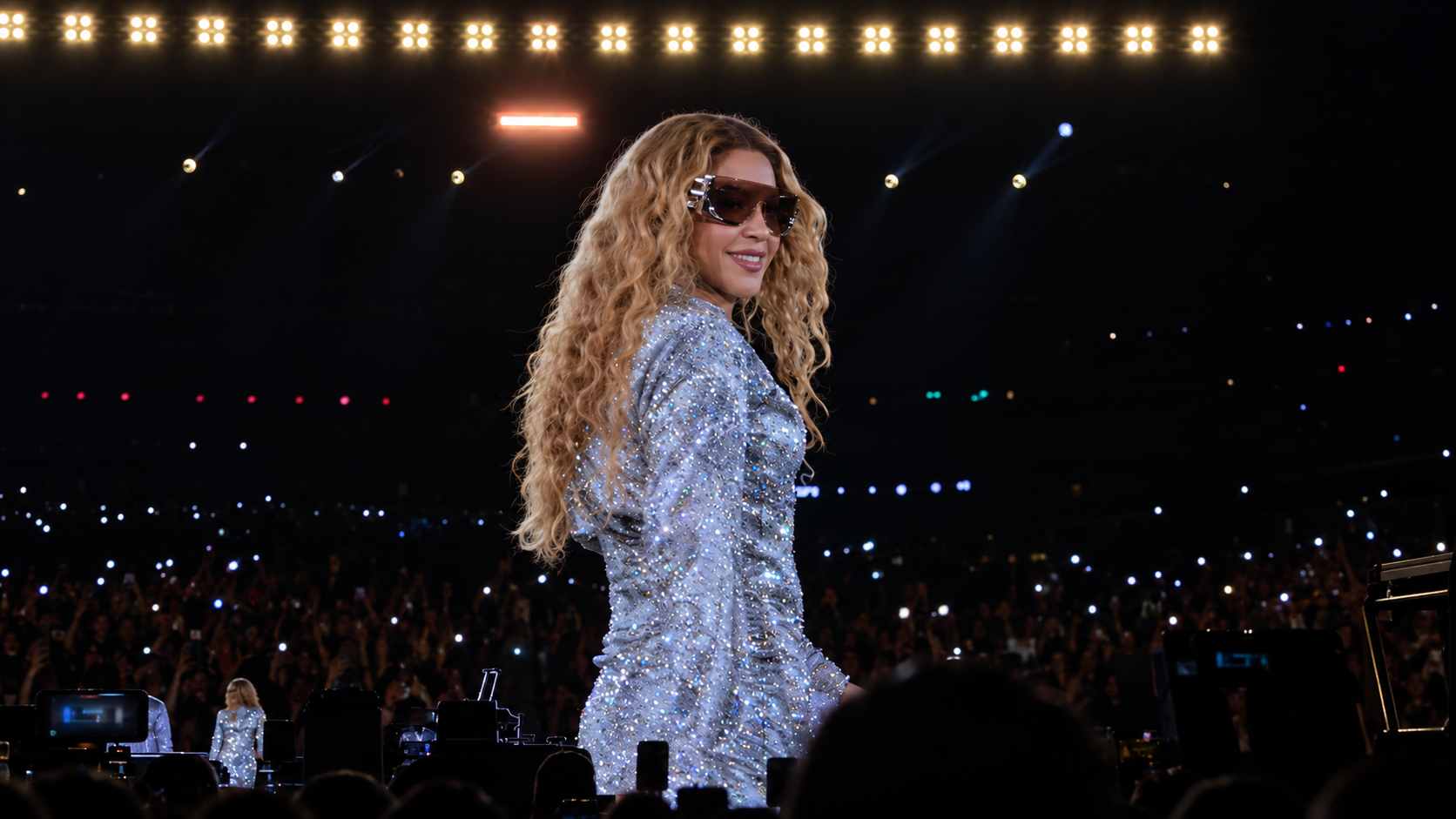 Shakira durante su último concierto en Madrid. (Foto: COOL)