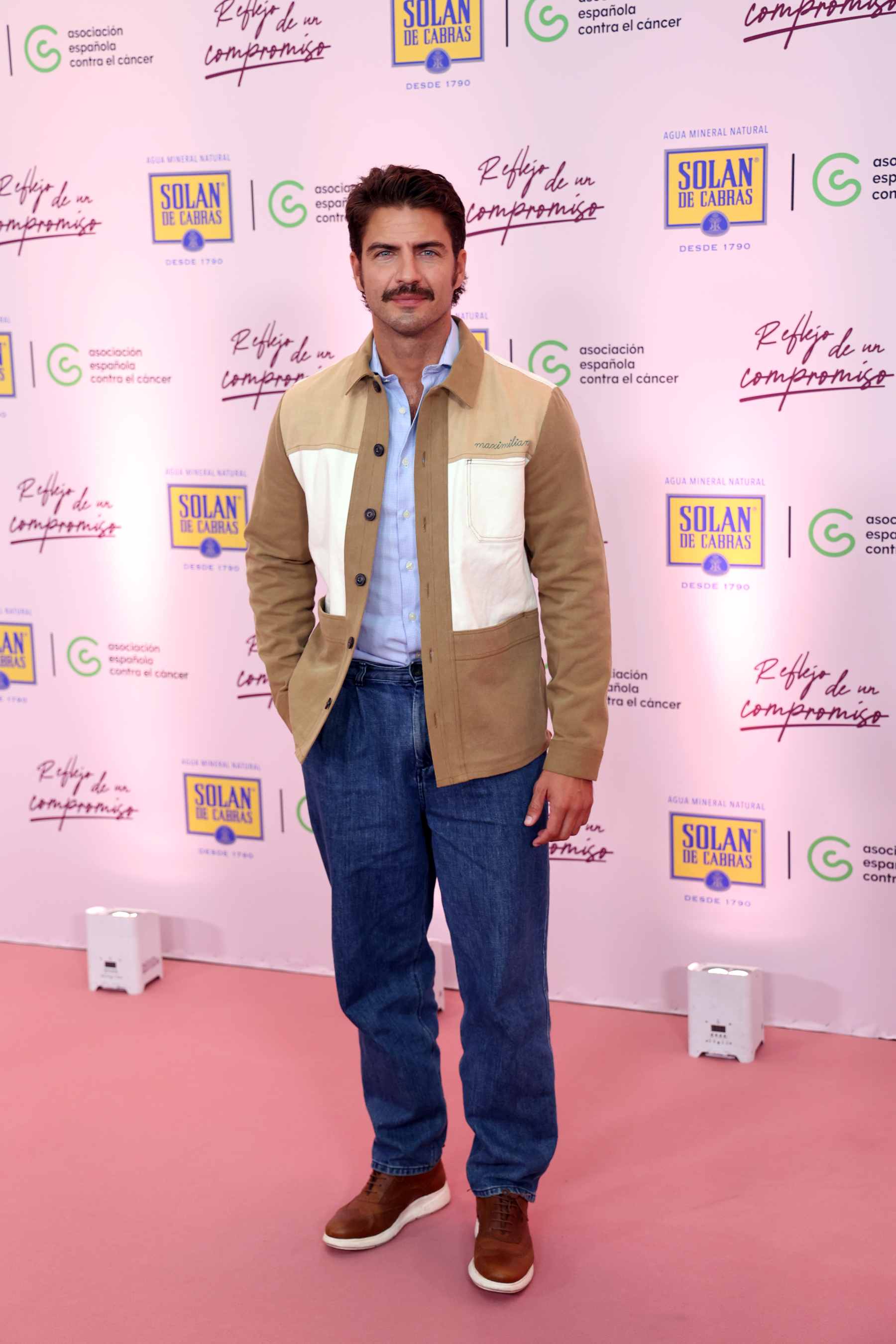 Maxi Iglesias en un evento en Madrid. (Foto: Europa Press)