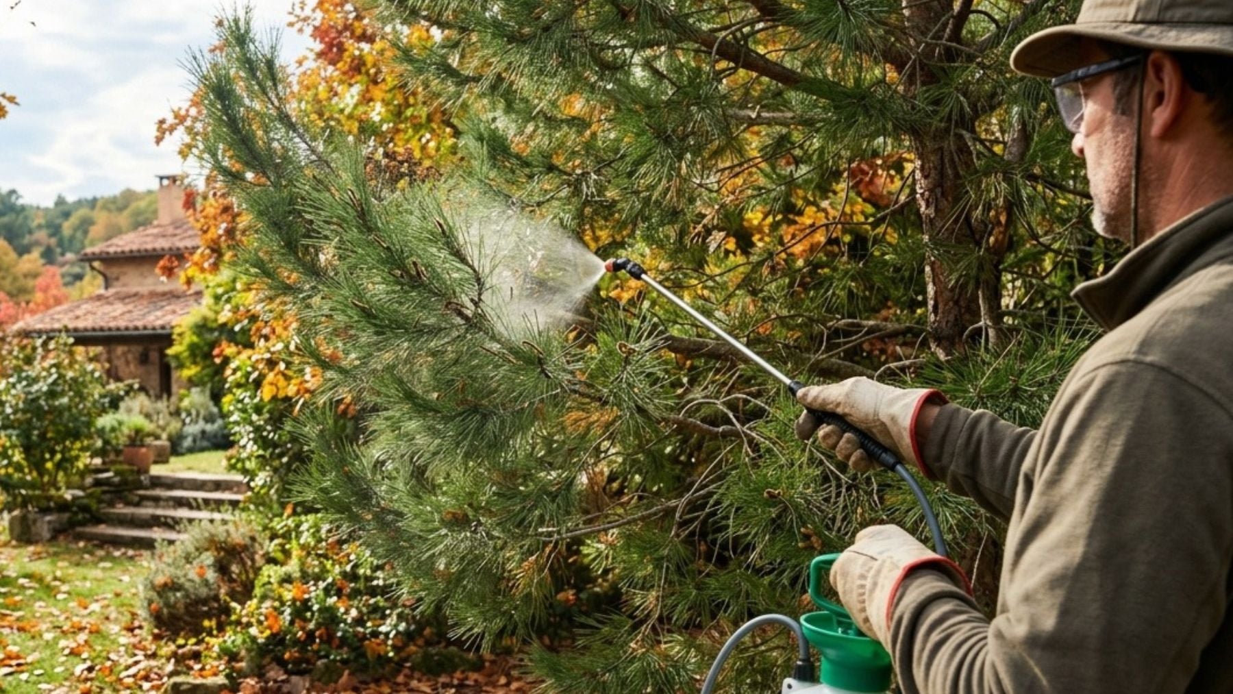 José González, experto en jardinería profesional: «Para evitar las plagas de procesionaria en tu jardín, lo recomendable es tratar el árbol en otoño cuando la oruga es pequeña»