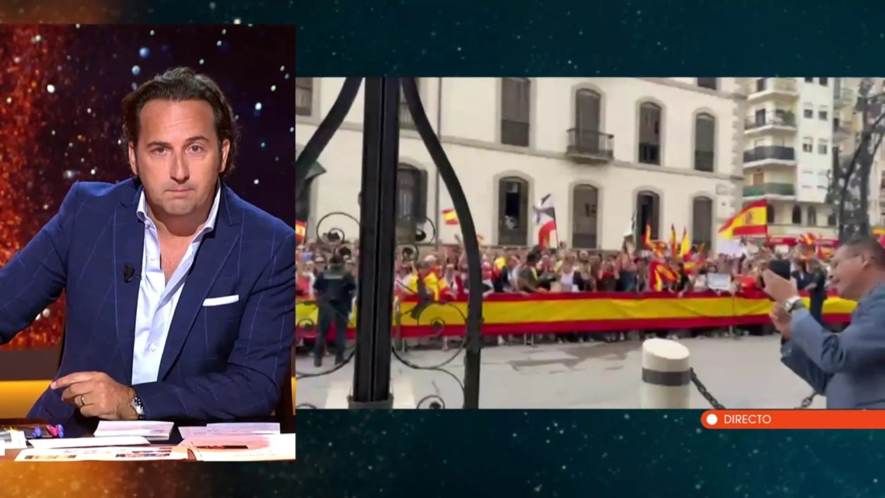 Iker Jiménez en ‘Horizonte’ (Mediaset).