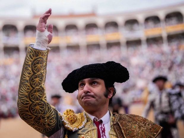 Morante de la Puebla el D&iacute;a de la Hispanidad en Las Ventas. (Foto: Europa Press)