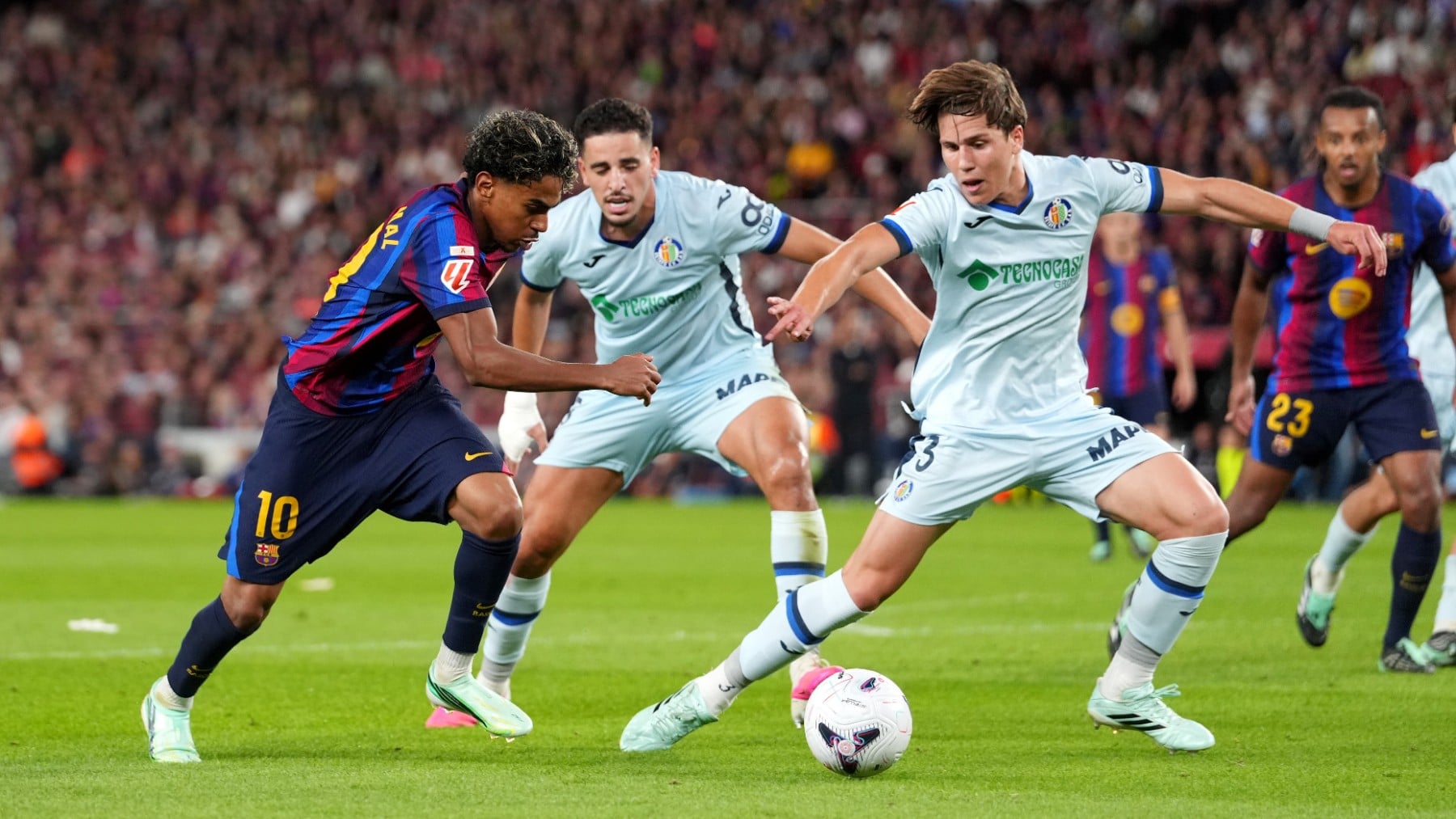 Abqar intentó fichar a Lamine en el Barça-Getafe: Tú quieres jugar en Marruecos