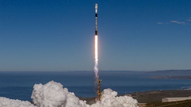 Lanzamiento del satélite Eaglet II