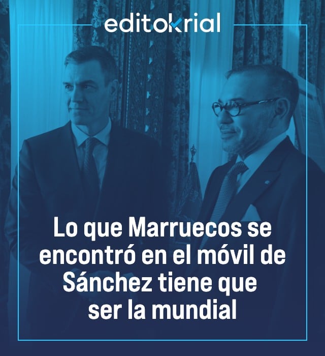 Lo que Marruecos se encontró en el móvil de Sánchez tiene que ser la mundial