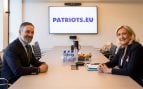 Abascal recaba en Bruselas los apoyos de Orban y Le Pen para el 29-0: «Vox ha sabido conquistar el corazón de los españoles»