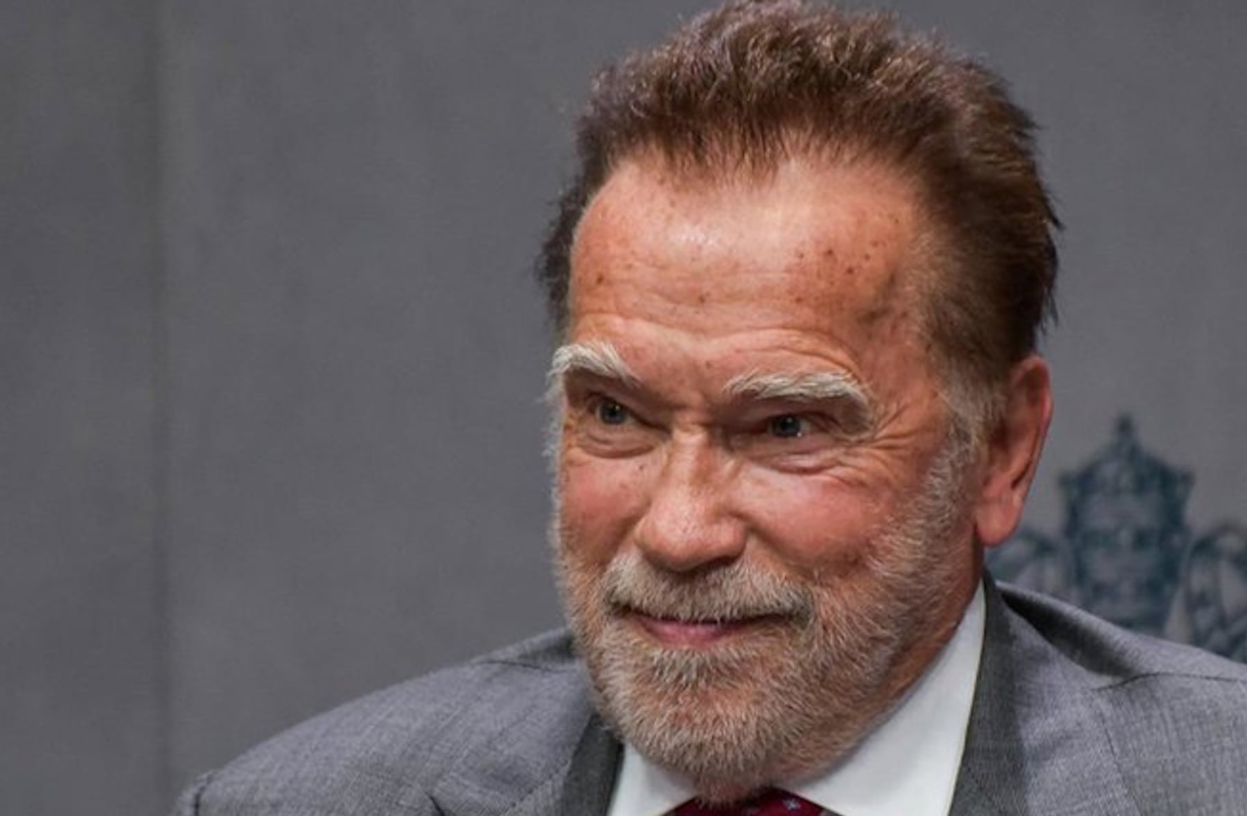 Arnold Schwarzenegger sonriendo. (Foto: EP)
