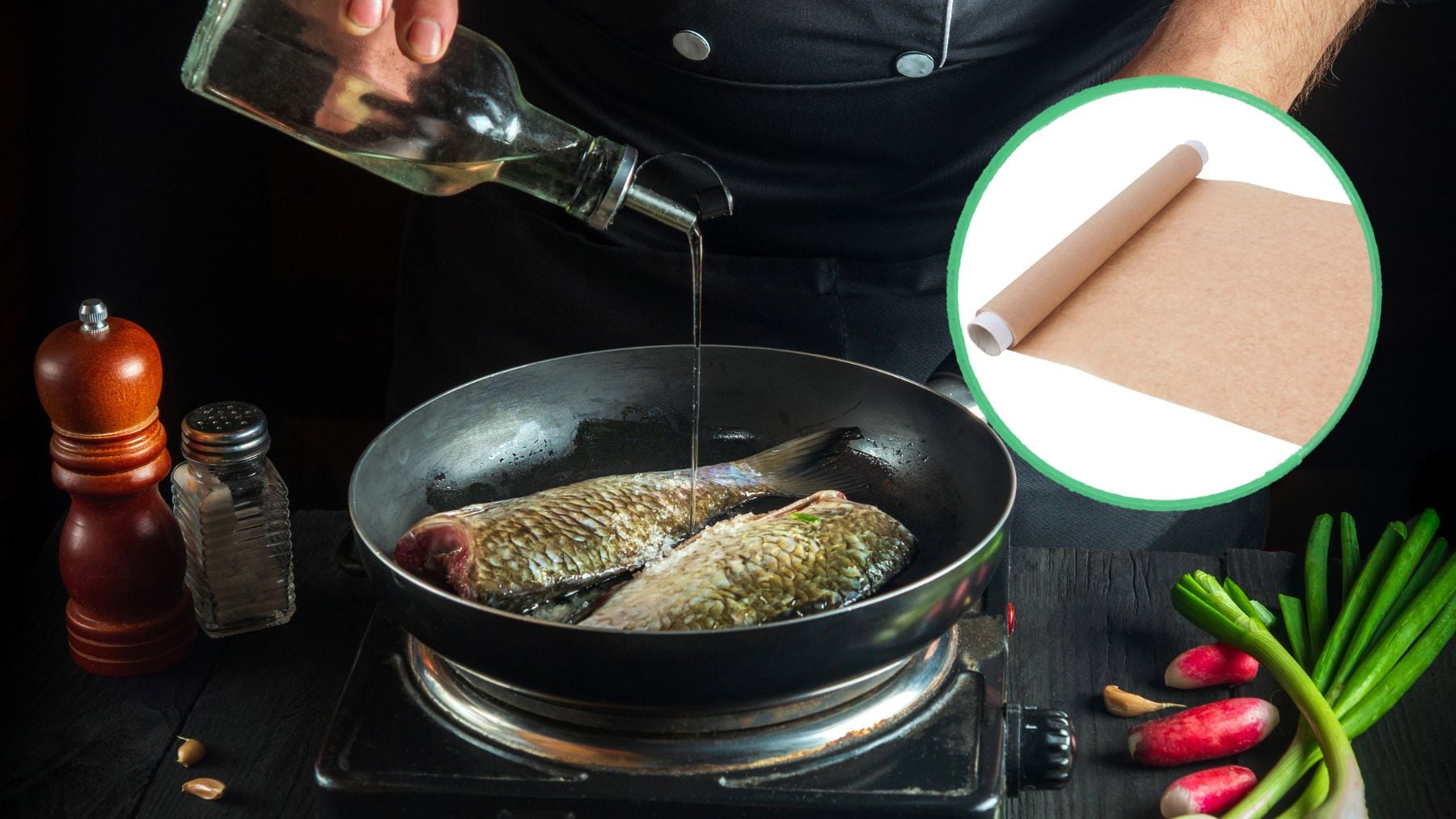 Cocineras coinciden sobre el pescado: “Para que quede perfecto, no engrases la sartén, mejor unta papel de horno con aceite”