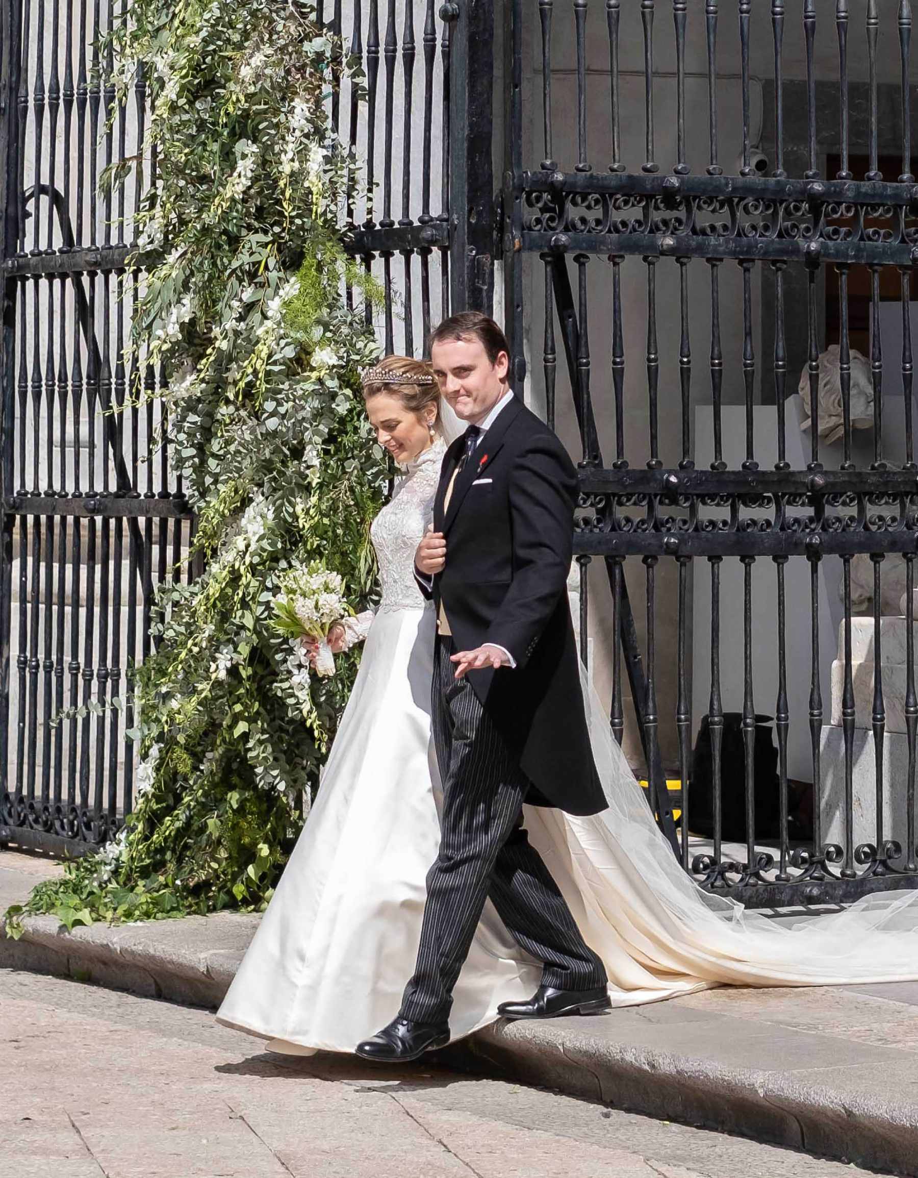 Jaime de Borb&oacute;n-Dos Sicilias y Lady Charlotte Lindesay-Bethune. (Foto: Europa Press)