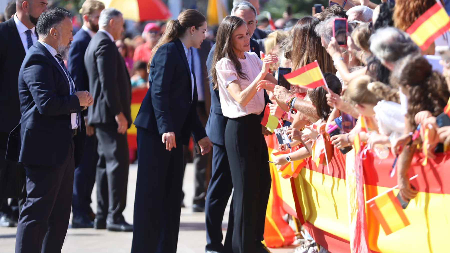 La Reina Letizia en Melilla. (Foto: Europa Press)