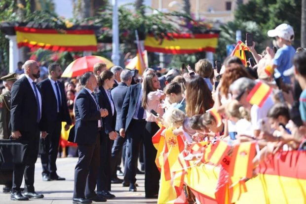 La Reina Letizia en Melilla. (Foto: Europa Press)