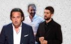 Montaje de imágenes de Iker Jiménez, Pablo Motos y David Broncano (Fotos: Mediaset/Atresmedia/RTVE).
