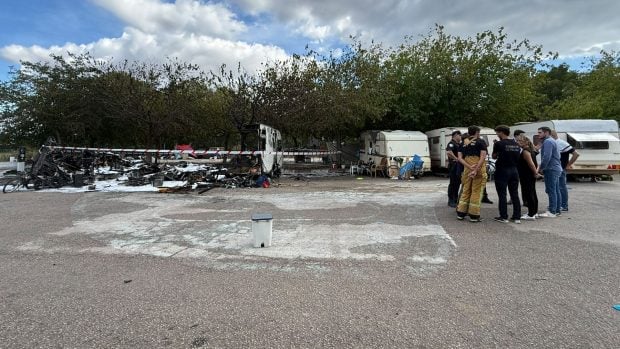 incendio caravanas son hugo palma asesinato 