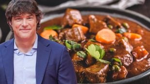 Jordi Cruz y guiso de carne