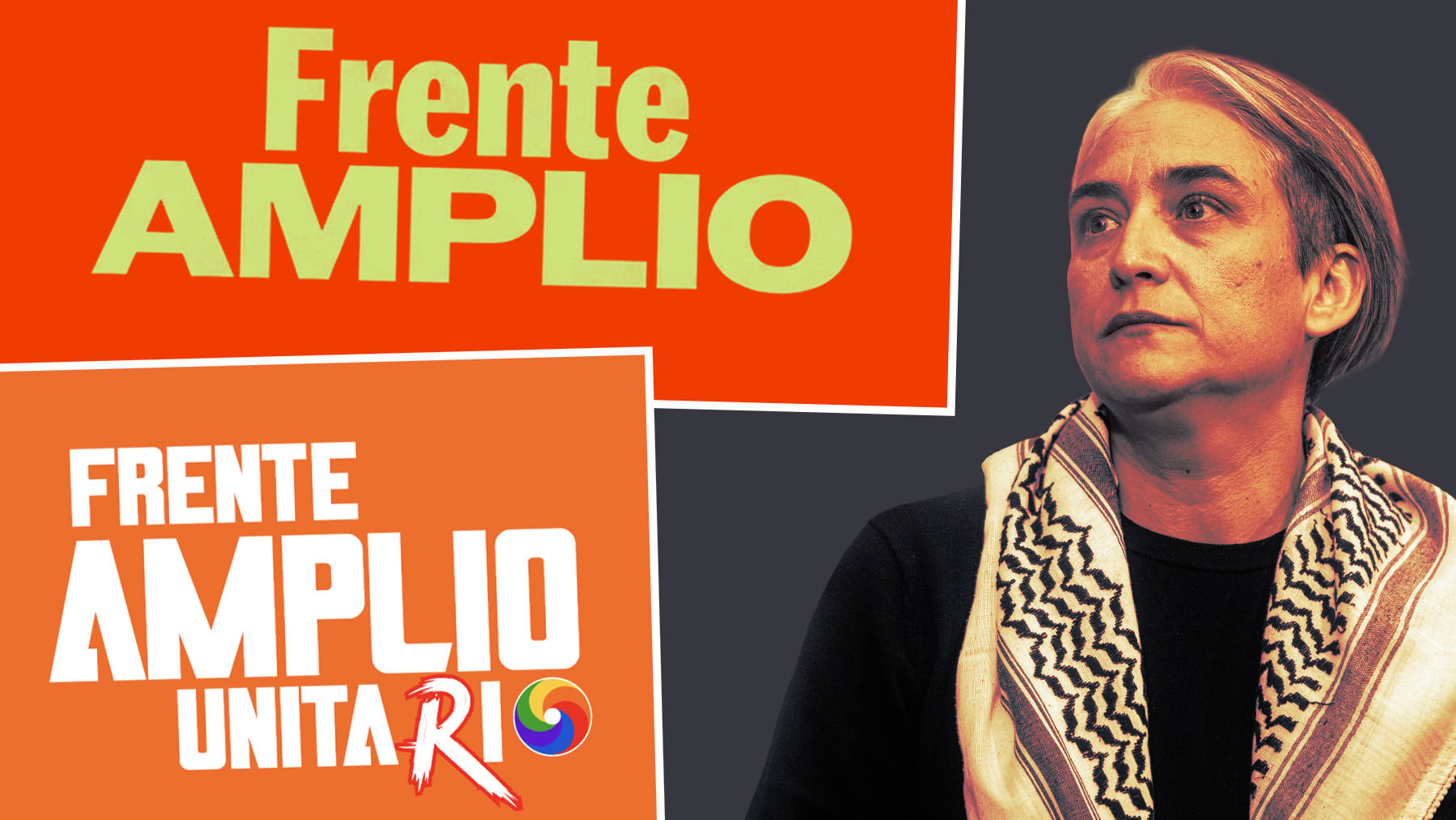 Frente Amplio copia el logo de su partido a una formación colombiana afín al comunista Petro