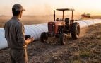 Tractor manejado con joystick