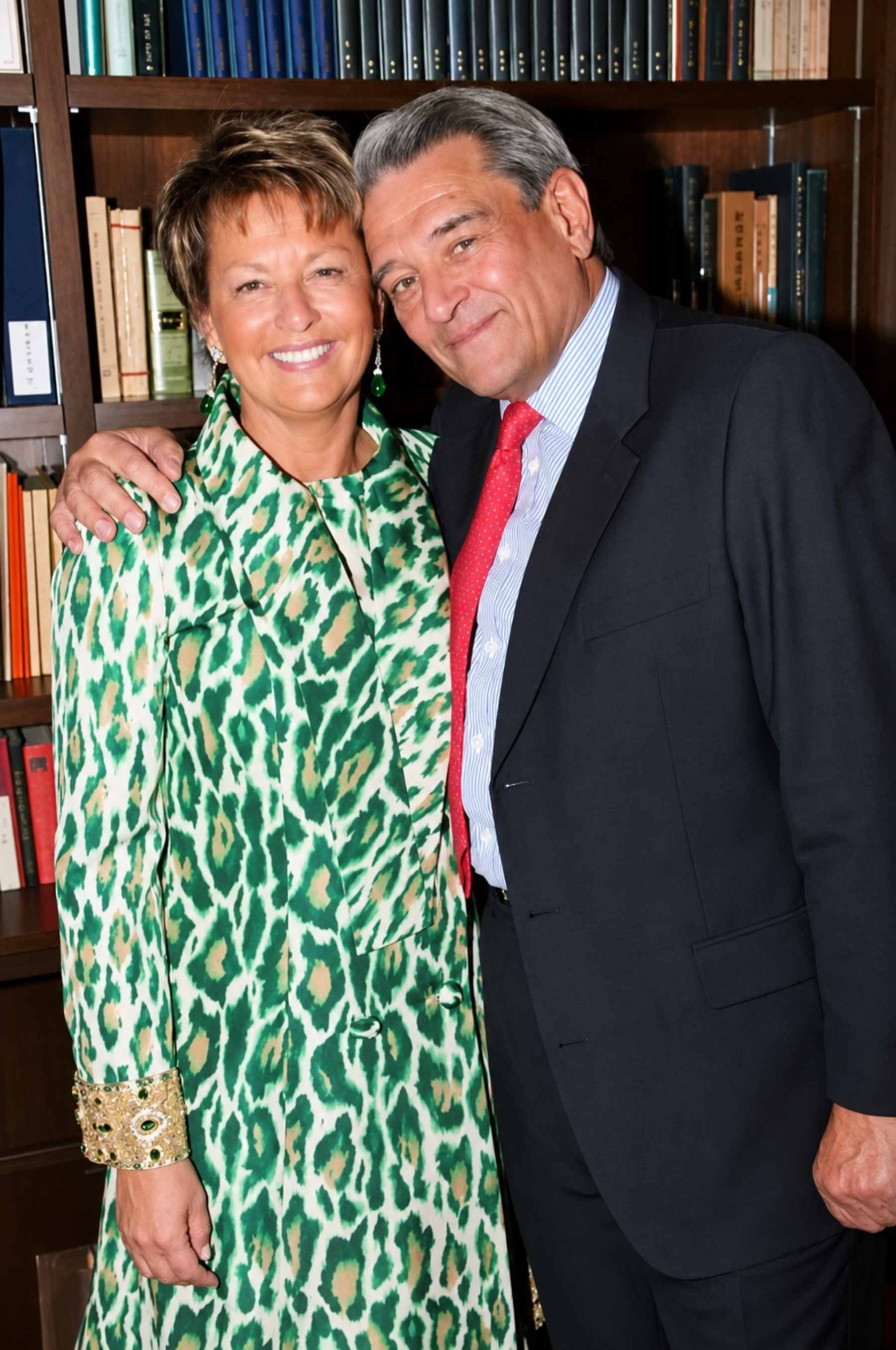 Myriam Ullens y el bar&oacute;n Guy Ullens. (Foto: Europa Press)