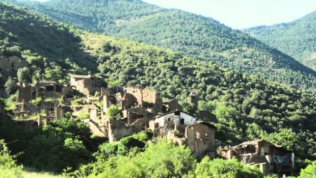 Vista general de Solanell, en el municipio de Montferrer y Castellbó (Lérida). Foto: Jaume vía Wikimedia Commons - Dominio público