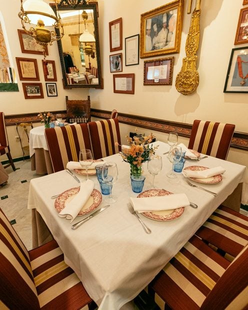 cena rey felipe restaurante madrid