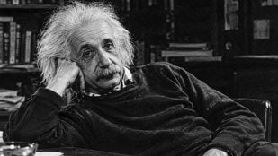 Albert Einstein.