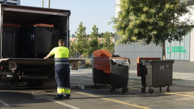 Camion basura madrid