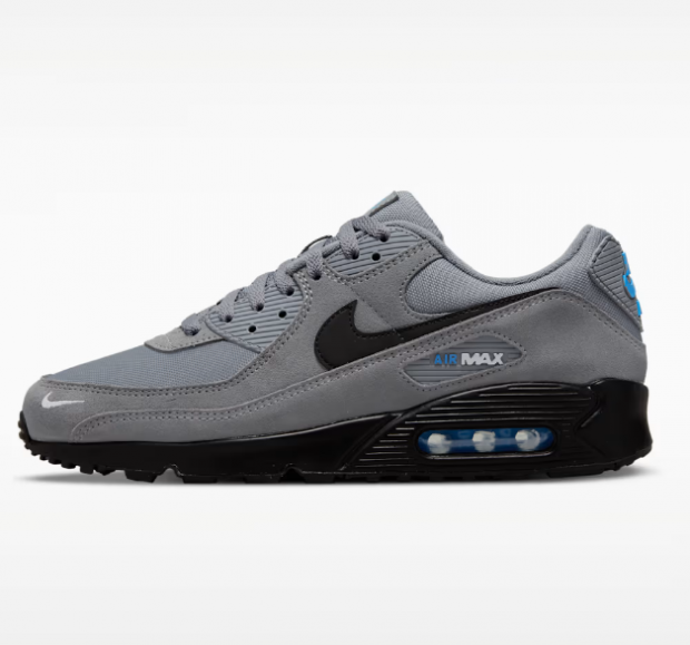 Nike Air Max 90 en gris humo.