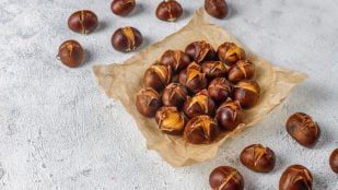 Castañas, truco, truco de cocina
