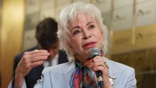 Isabel Allende en un evento en Madrid. (Foto: Europa Press)