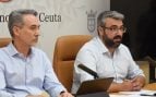 Imagen de los diputados del PSOE en la Asamblea de Ceuta Sebastián Guerrero y Melchor León.