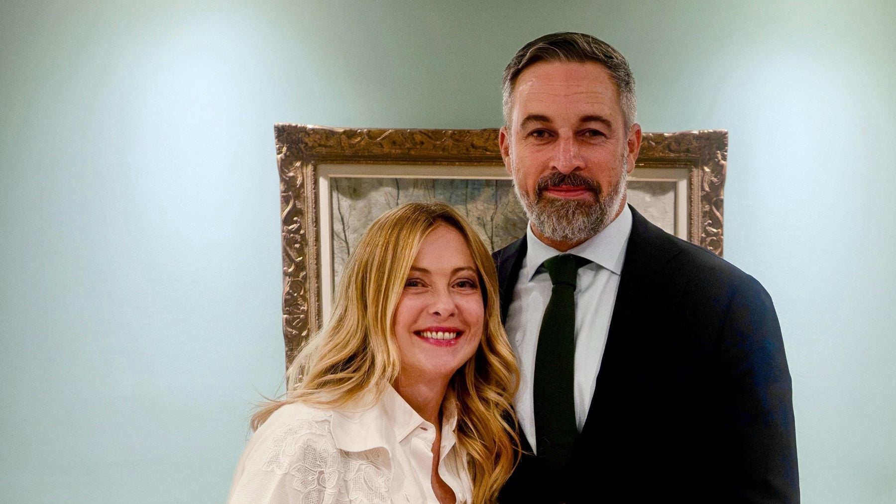 Abascal se reúne con Meloni y pone a Italia como modelo a seguir este 29-N: España también puede ser fuerte