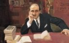 Retrato de José Ortega y Gasset pintado al óleo por Joaquín Sorolla en 1918, que conserva la Sociedad Hispánica de América, en Nueva York. Foto: Joaquín Sorolla vía Wikimedia Commons - Dominio público