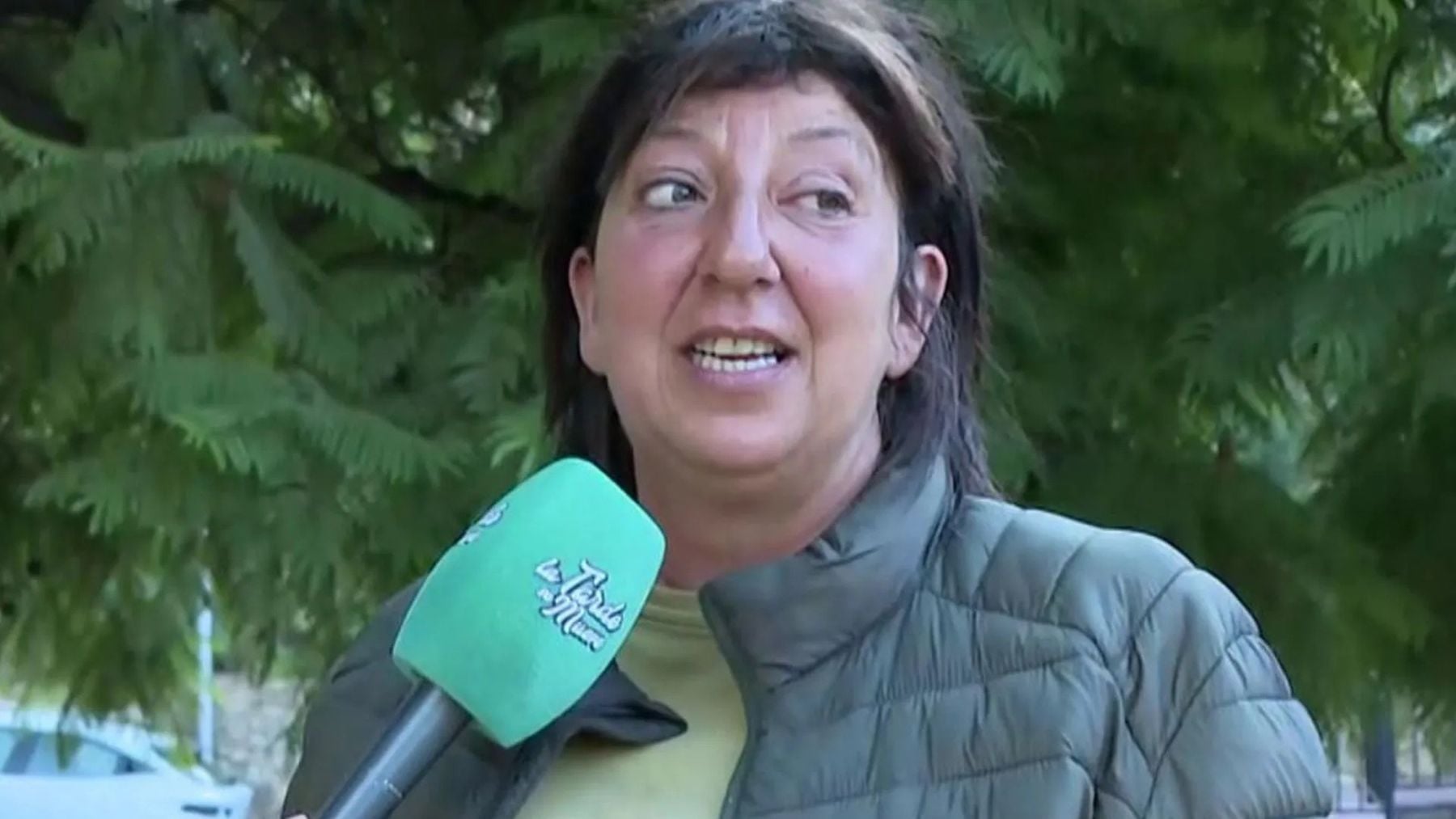 Mónica Cervera en Telecinco. (Mediaset)