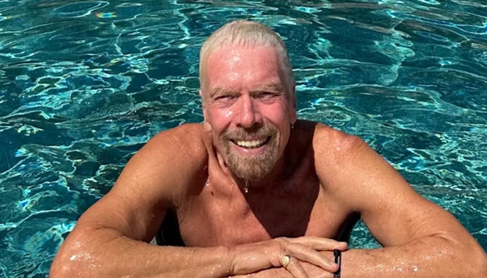 Richard Branson posando. (Foto: Instagram)
