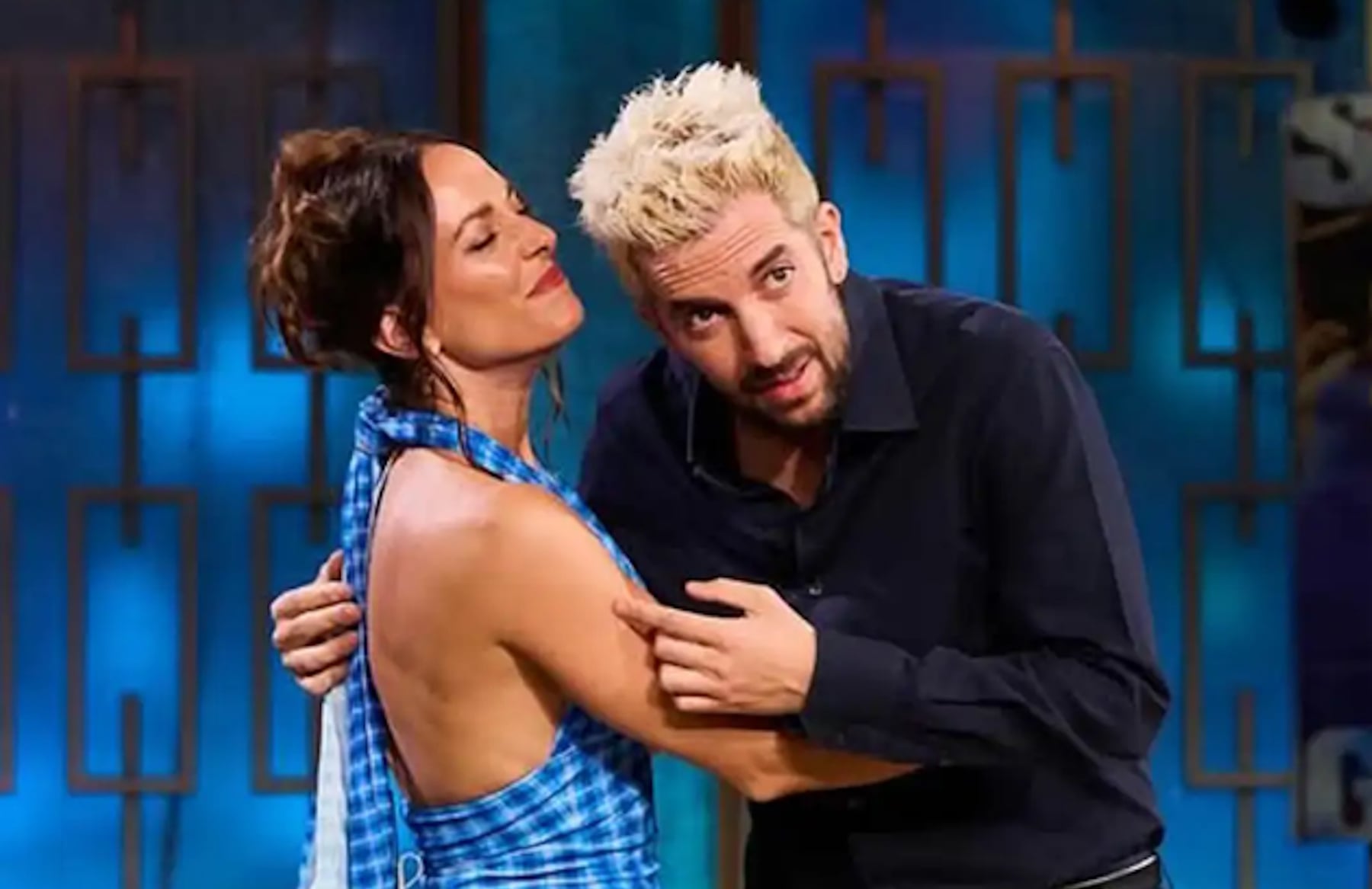Silvia Alonso y David Broncano en televisión. (Foto: TVE)