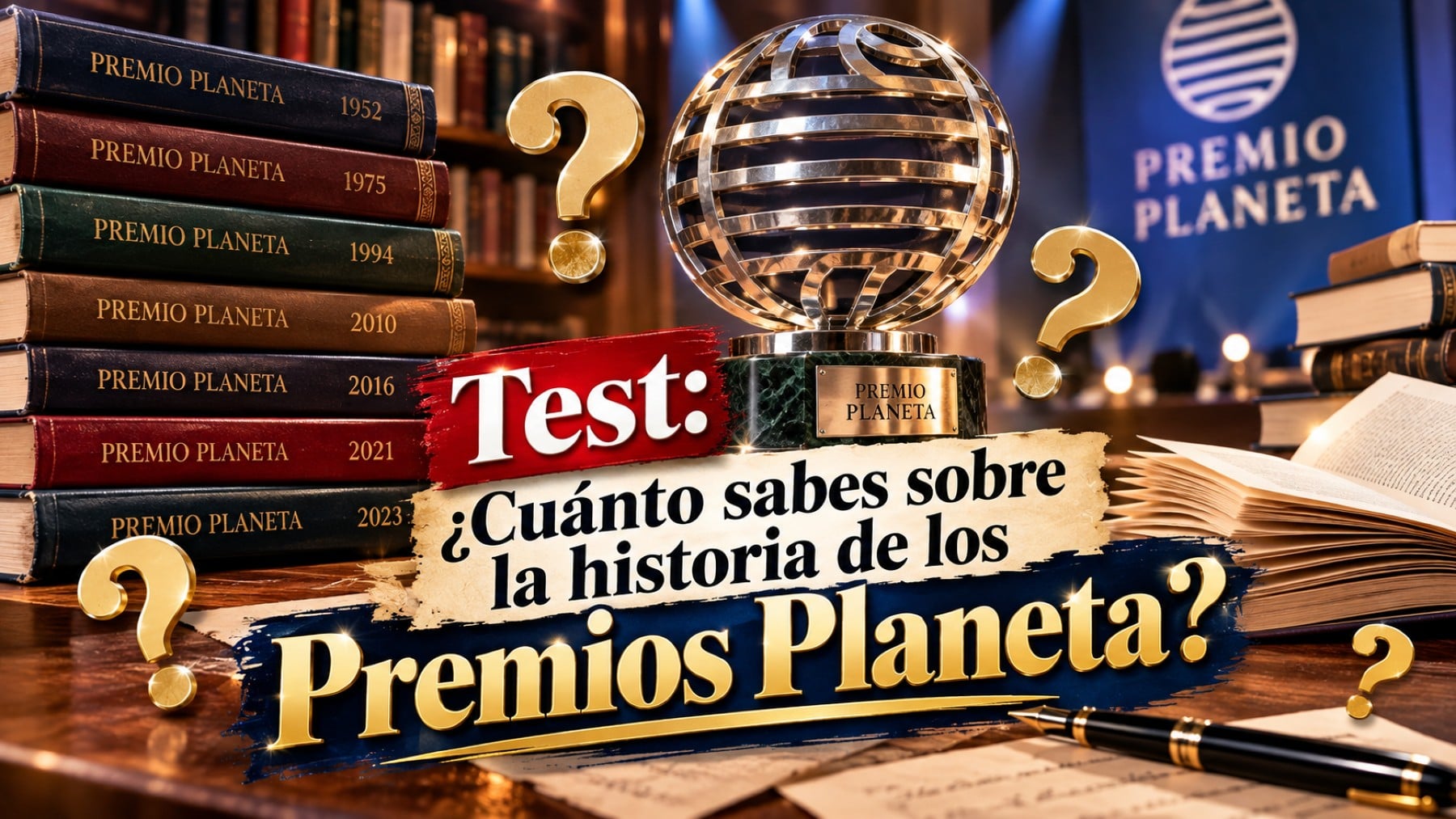 Test sobre los Premios Planeta (IA).