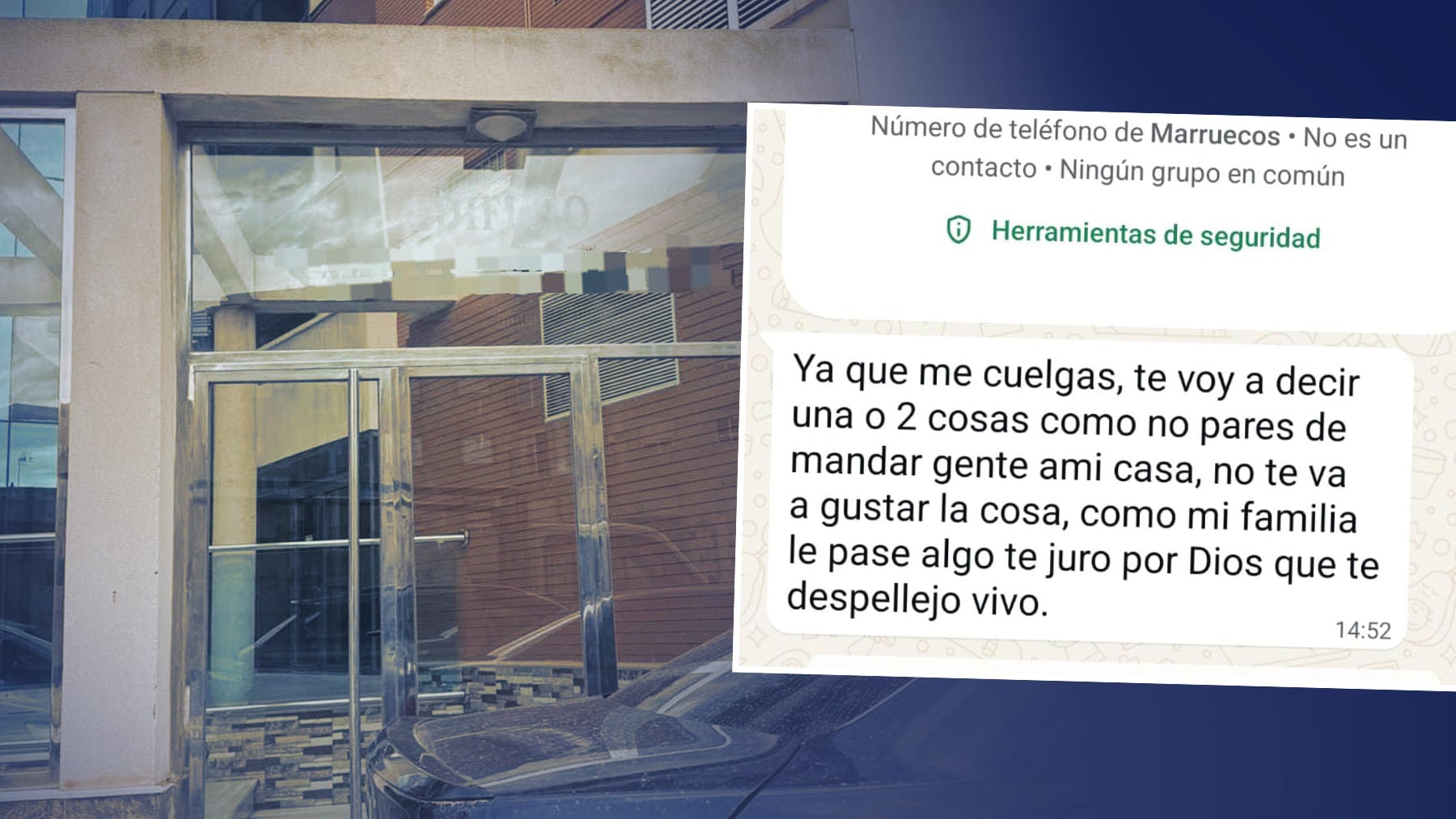 Una familia marroquí okupa el piso de un profesor mientras se compra otra casa al contado: No pagaremos ni un duro