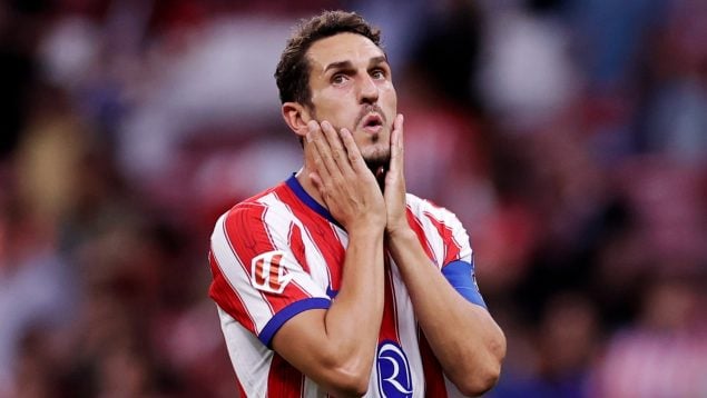 Koke, az Atlético Madrid csapatkapitánya megsérült, a Barcelona elleni meccs a cél