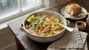 Caldo de pollo